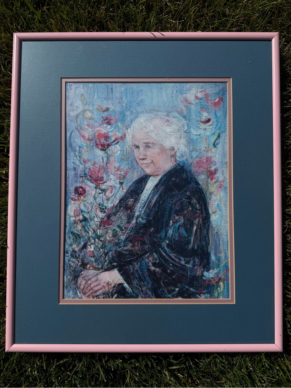 Framed Edna Hibel
